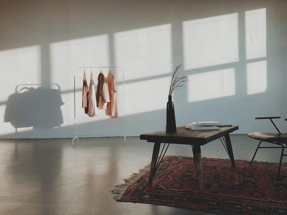 sunlight through window room